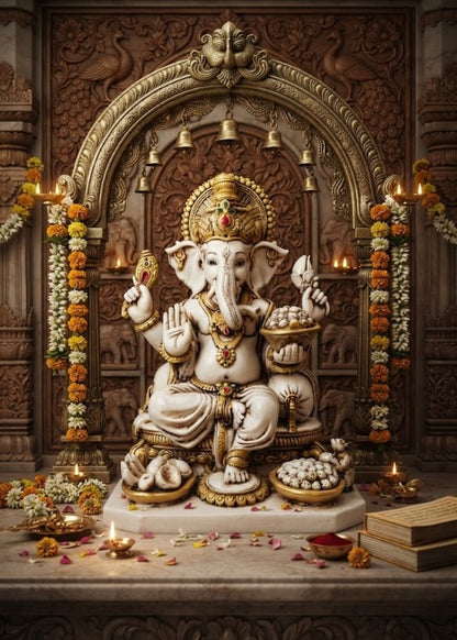 Fruit Ganesh (12.5inch)