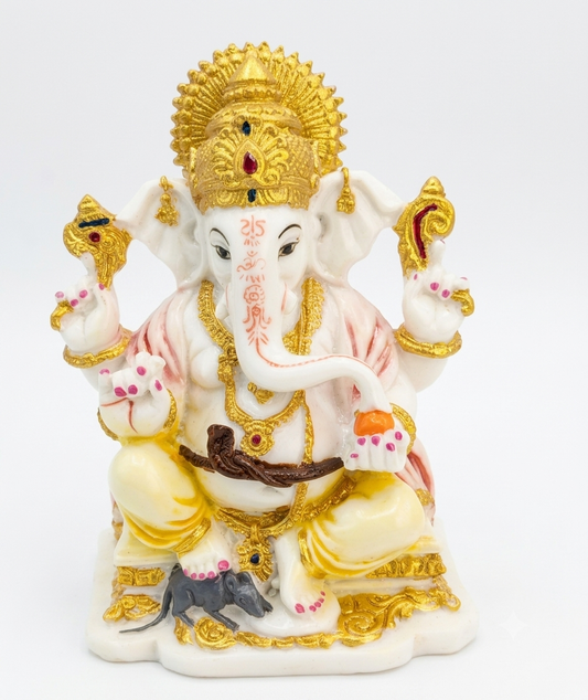 Chowki Ganesh new small ( 6 inch)