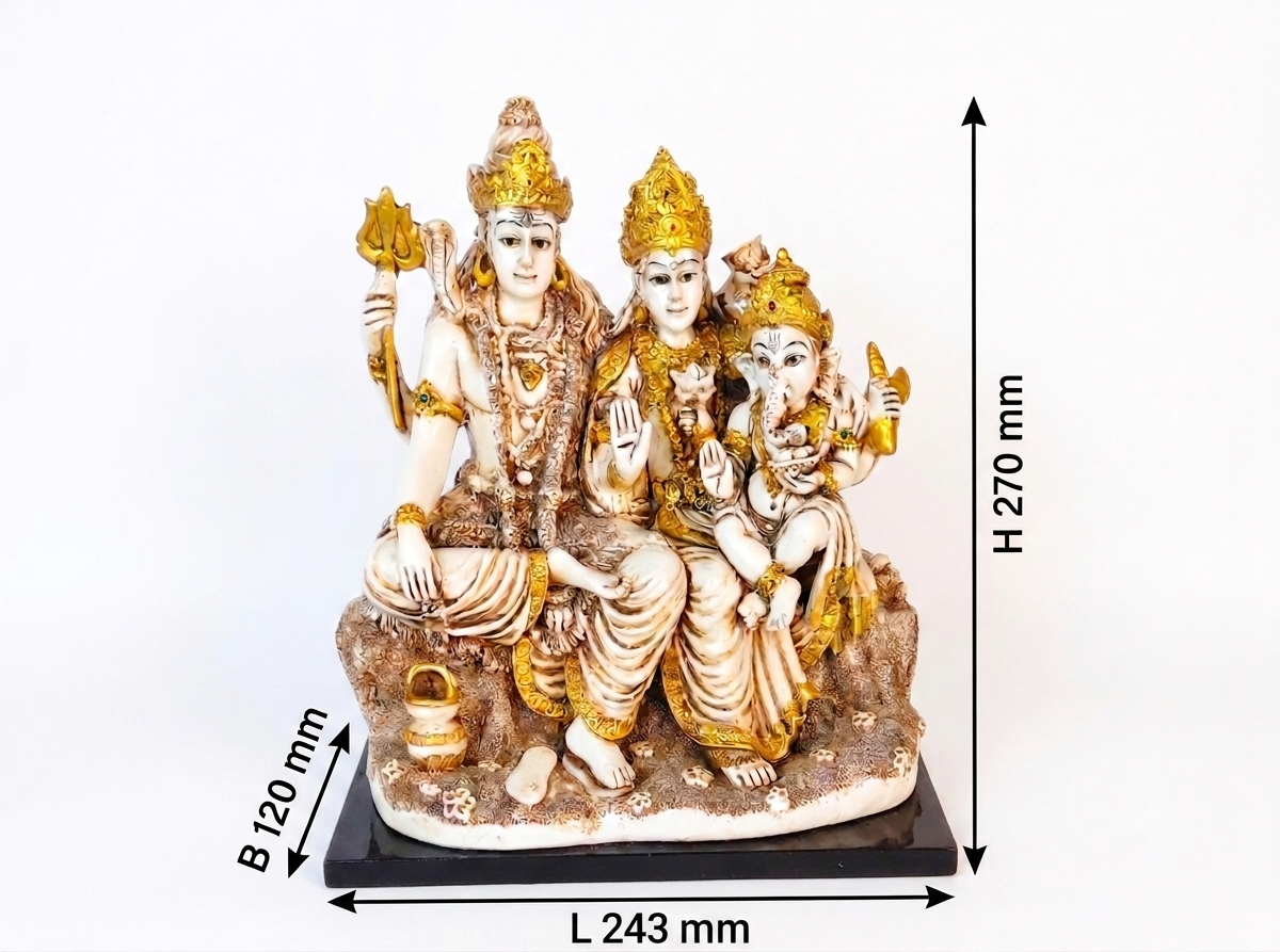 Shiv Parivar Big(11inch)