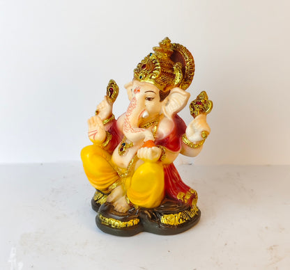 Lal Ganesh( 6 inch)