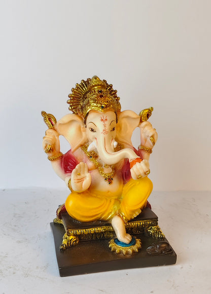 Chowki Ganesh small (6 inch)