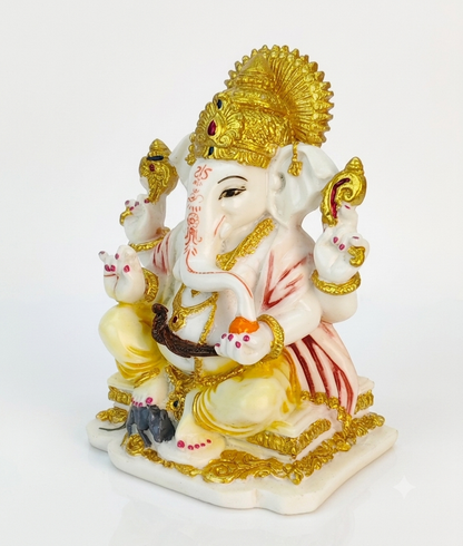 Chowki Ganesh new small ( 6 inch)