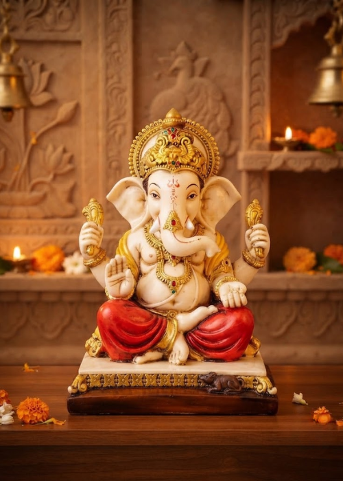 Chowki Ganesh Small