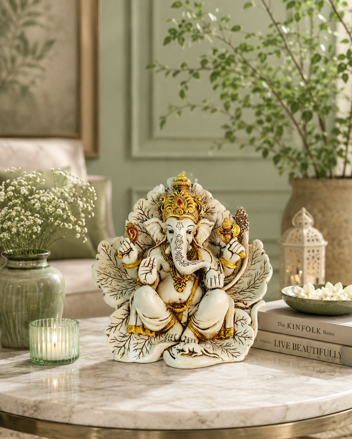 Patta Ganesh medium( 6.5inch)