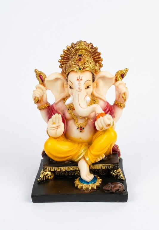 Chowki Ganesh small (6 inch)